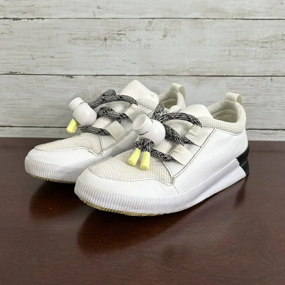 Sorel Women's Size 9 White Out N About Plus Sneakers Waterproof Streetwear